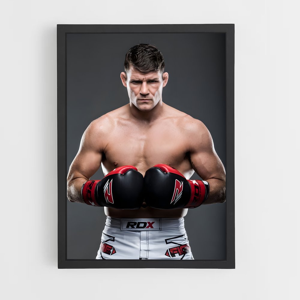 Poster Bisping Knockout – affiche MMA (vue 2)